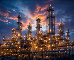 Oil gas and process facility